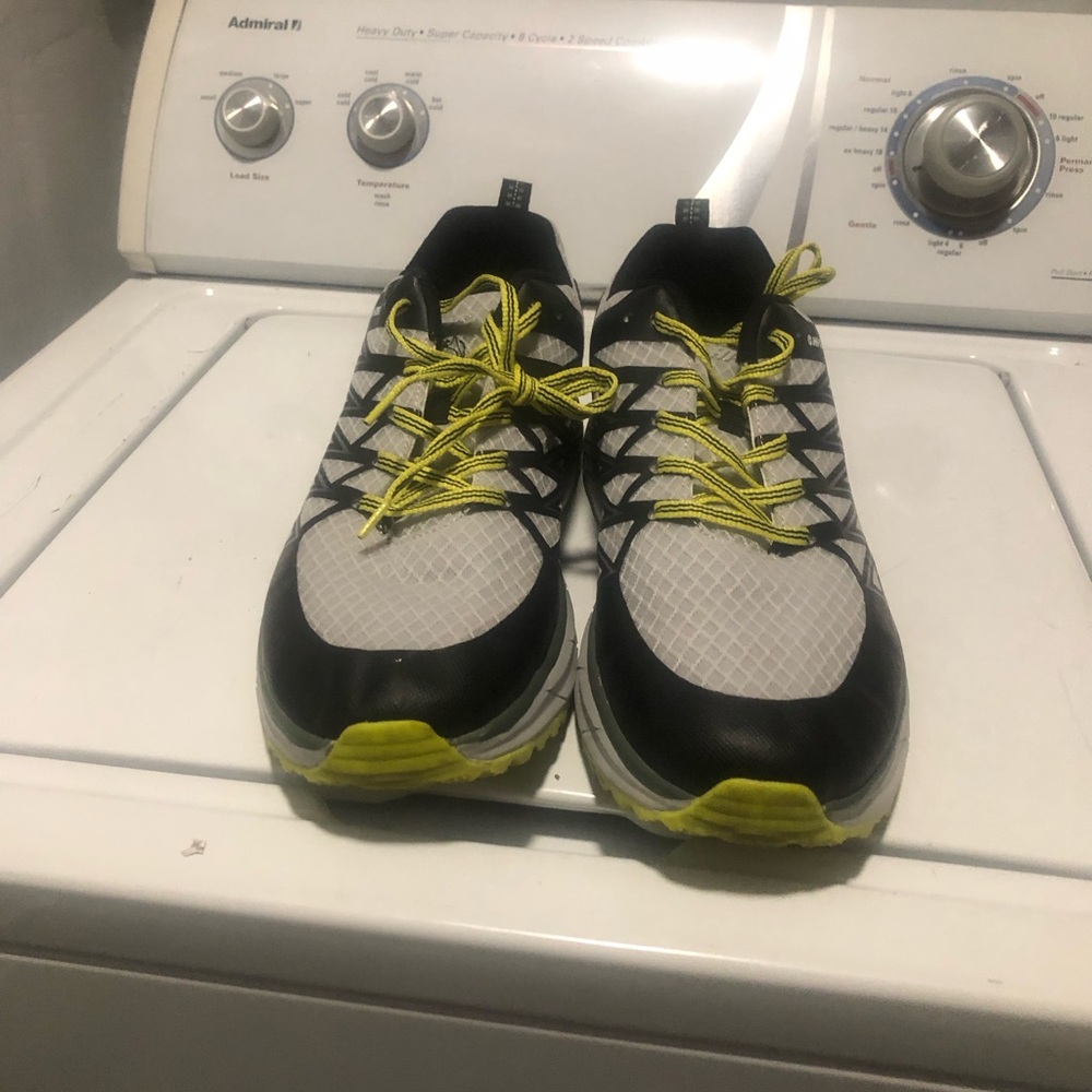 Hi-Tec Black and Yellow Athletic Shoes